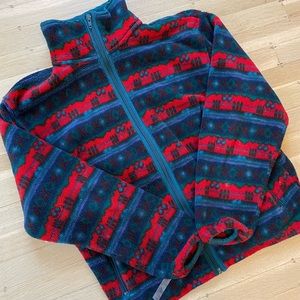 Vintage 90’s L.L. Bean fleece jacket, size medium